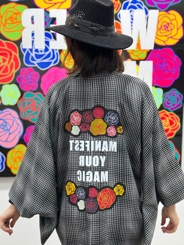 "Shine Bright" - Kimono Zulu Artist Collaboration - Angela Fabbri